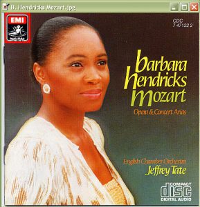 pochette CD Barbara Hendricks Mozart